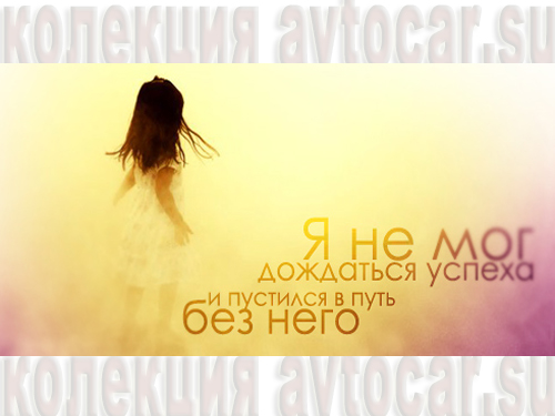дождаться успеха