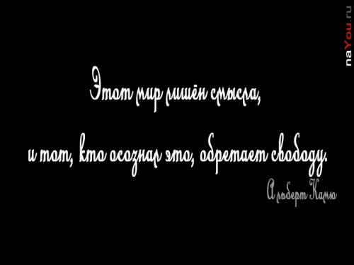 бессмысленный мир